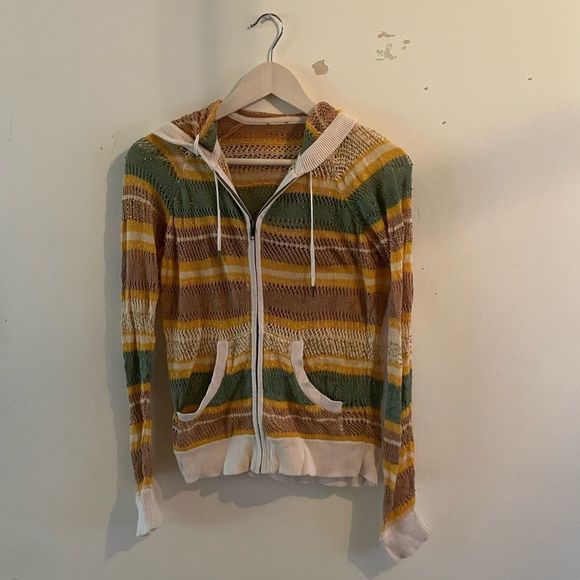 L.A.M.B. by Gwen Stefani Fishnet Hoodie - Picture 5 of 10